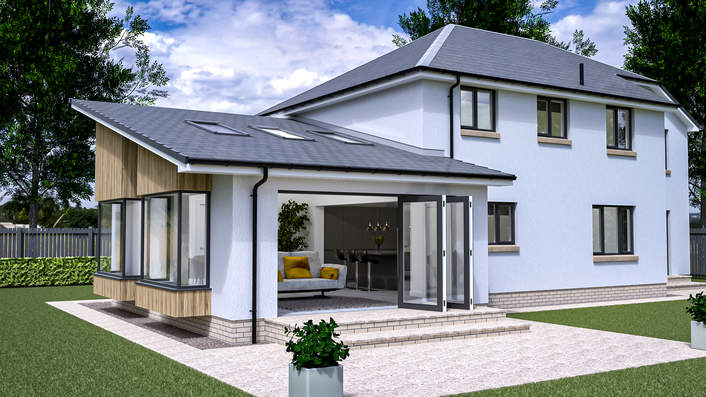 MDM Architects | machin dunn and macfarlane | House Extension | Grange View, Linlithgow